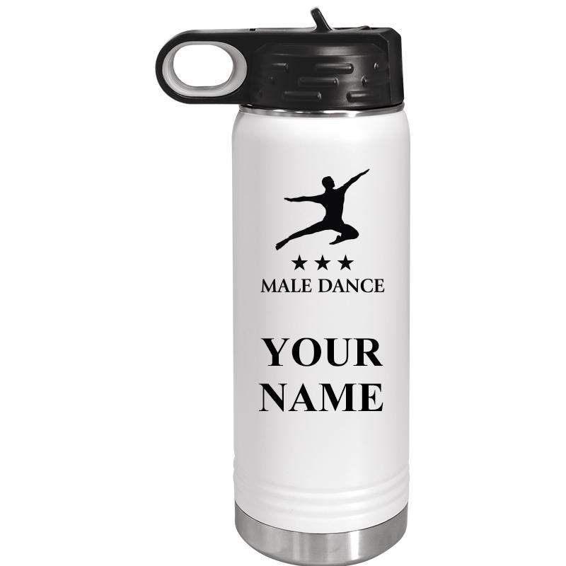 WATER BOTTLE 20OZ WHITE