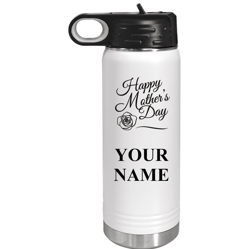 WATER BOTTLE 20OZ WHITE