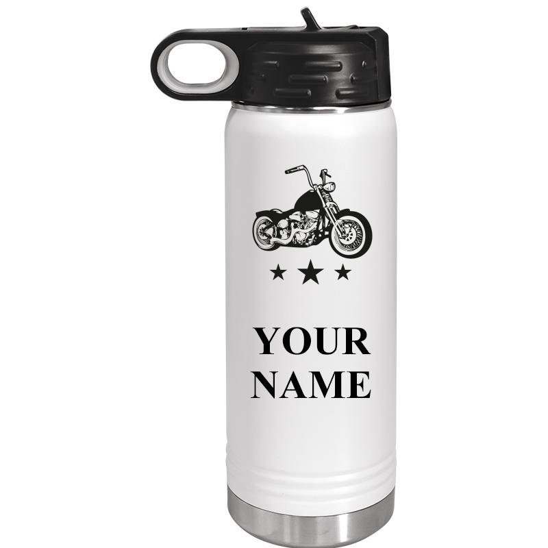 WATER BOTTLE 20OZ WHITE