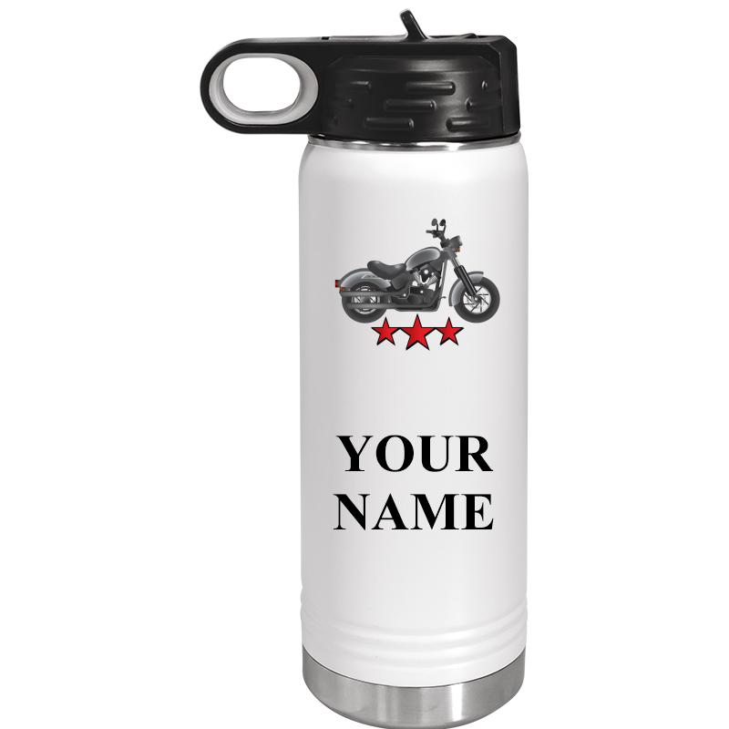 WATER BOTTLE 20OZ WHITE