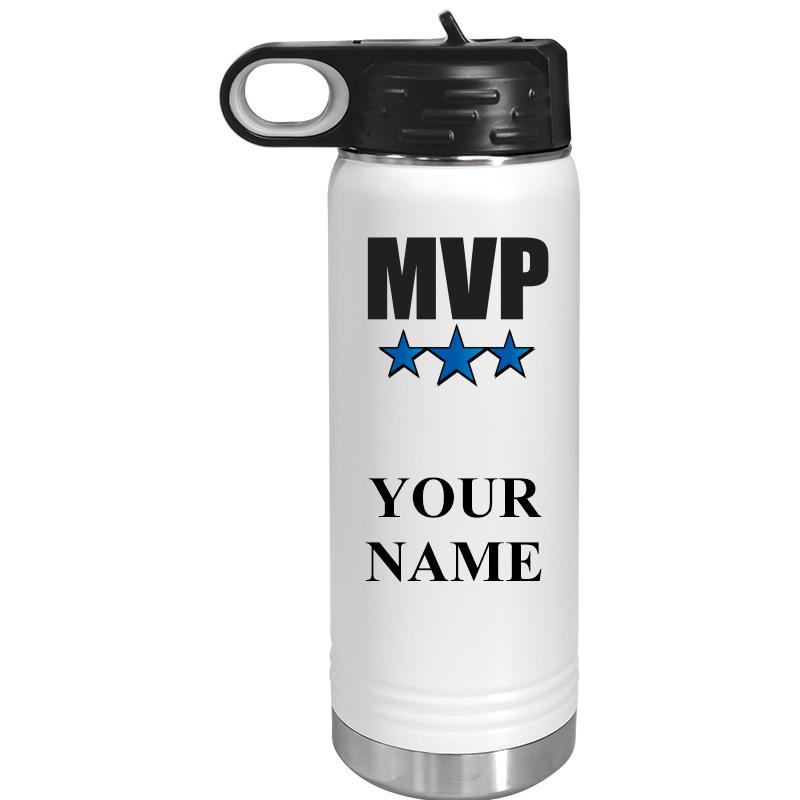 WATER BOTTLE 20OZ WHITE