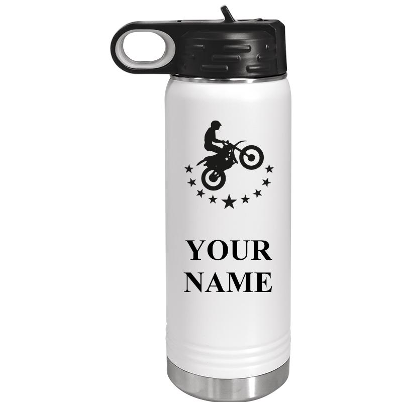 WATER BOTTLE 20OZ WHITE