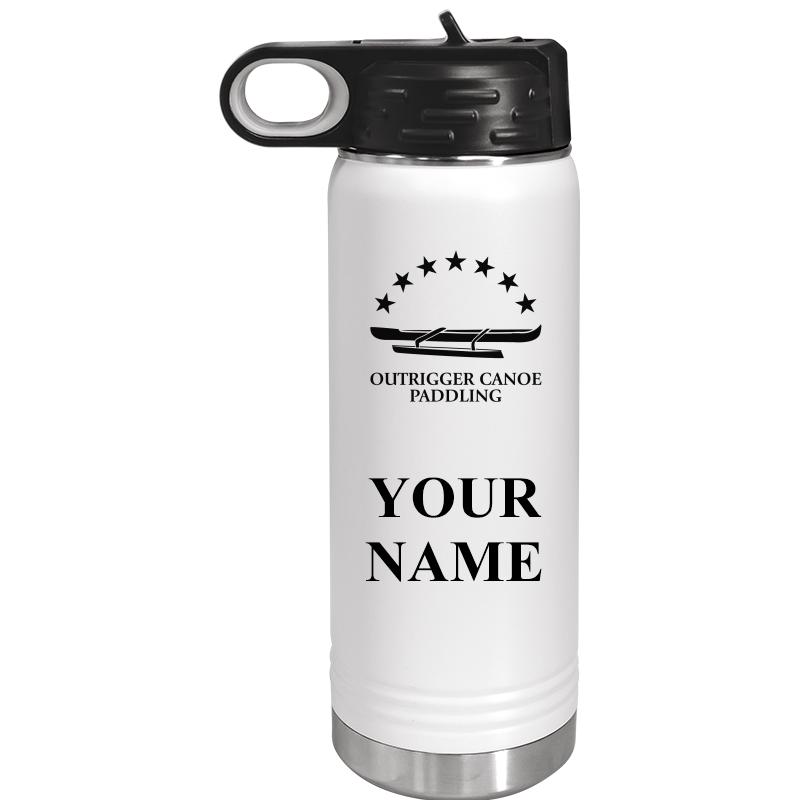 WATER BOTTLE 20OZ WHITE