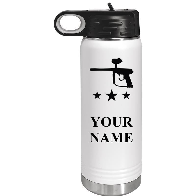 WATER BOTTLE 20OZ WHITE