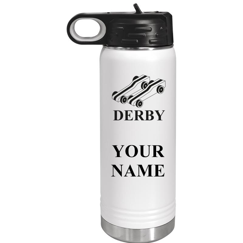 WATER BOTTLE 20OZ WHITE