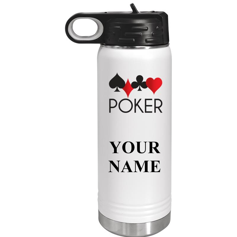 WATER BOTTLE 20OZ WHITE