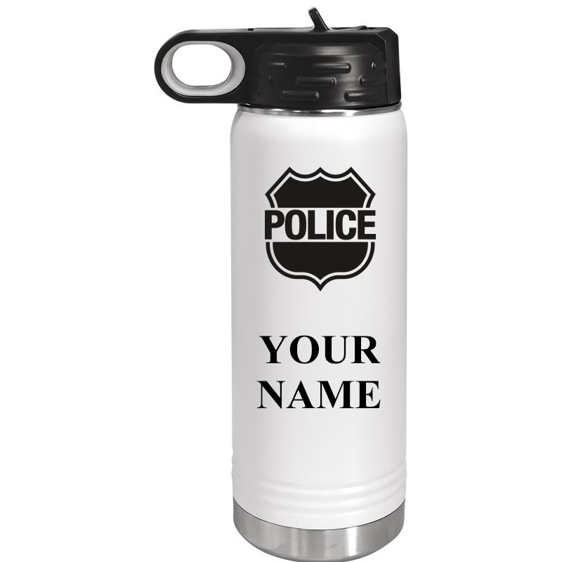 WATER BOTTLE 20OZ WHITE
