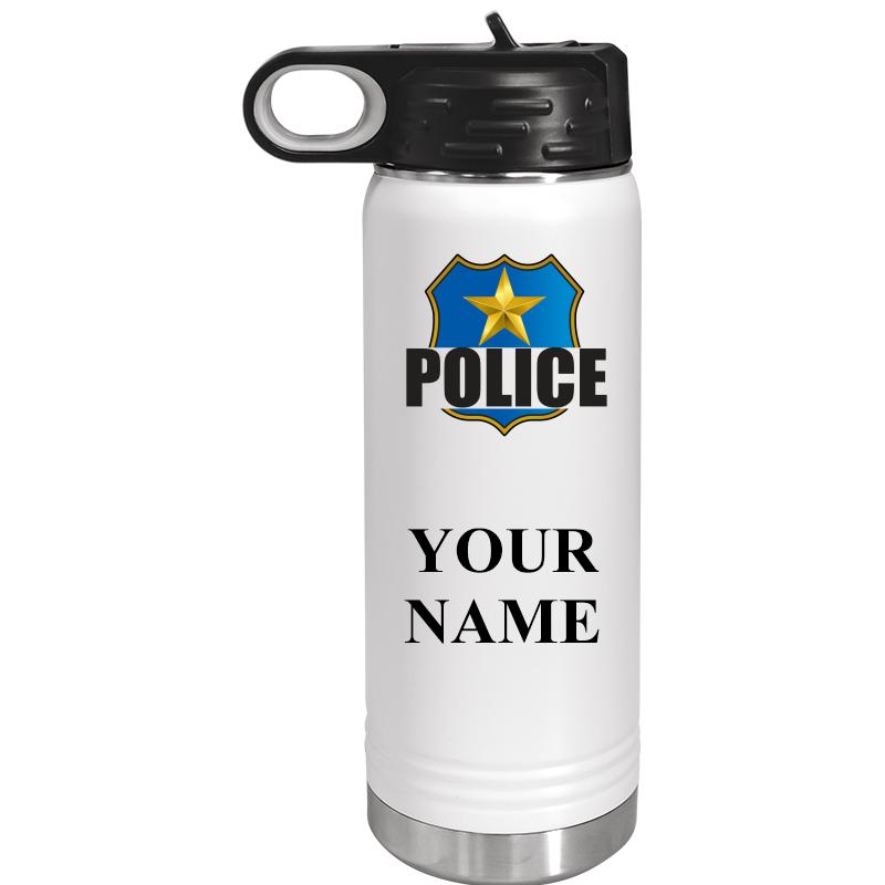 WATER BOTTLE 20OZ WHITE