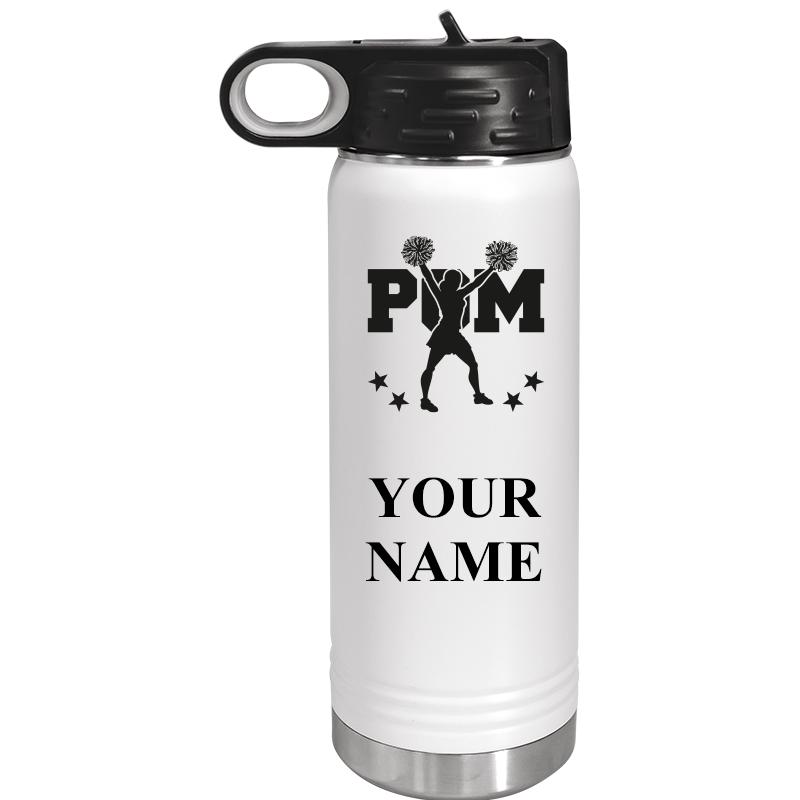 WATER BOTTLE 20OZ WHITE