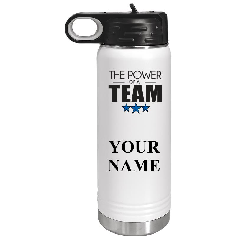 WATER BOTTLE 20OZ WHITE