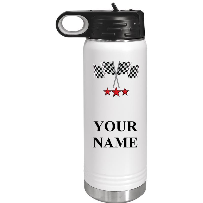 WATER BOTTLE 20OZ WHITE