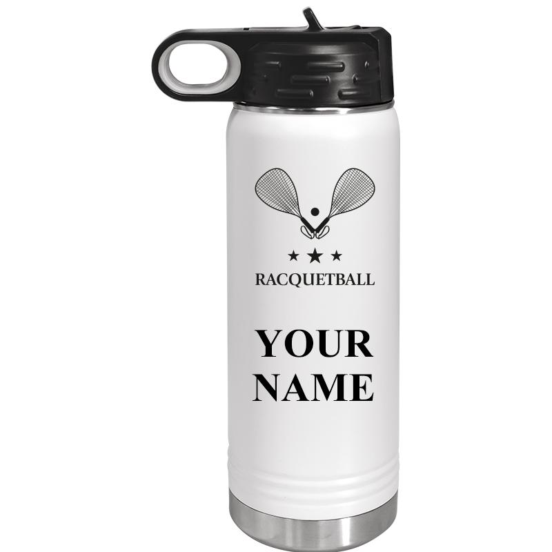 WATER BOTTLE 20OZ WHITE