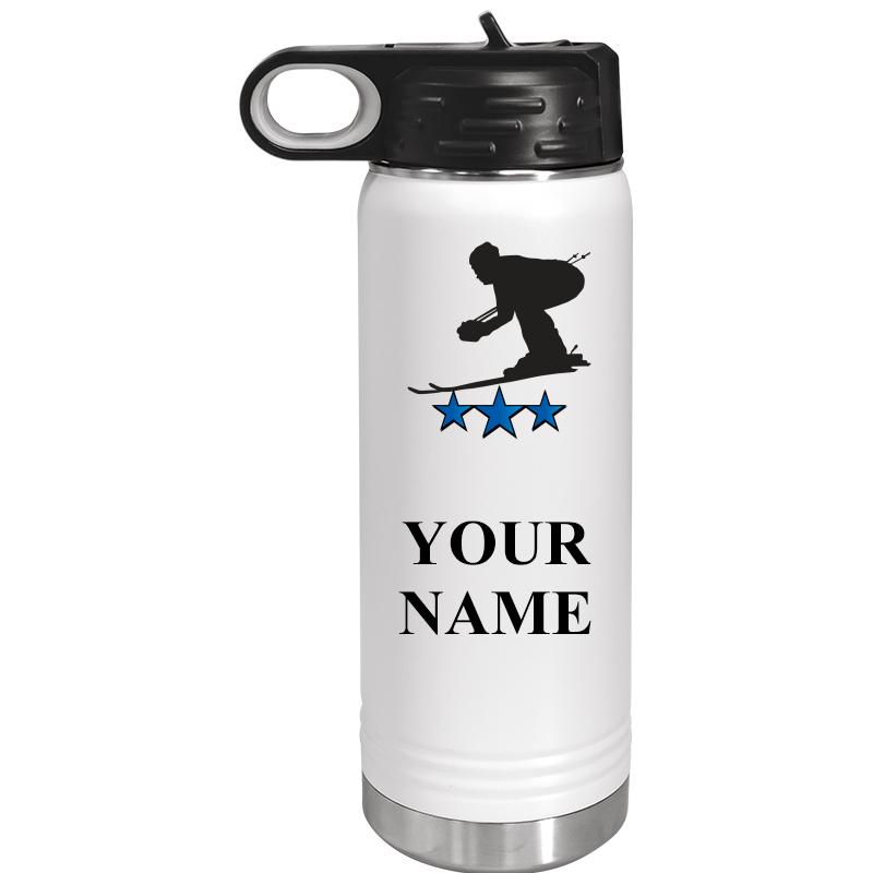 WATER BOTTLE 20OZ WHITE