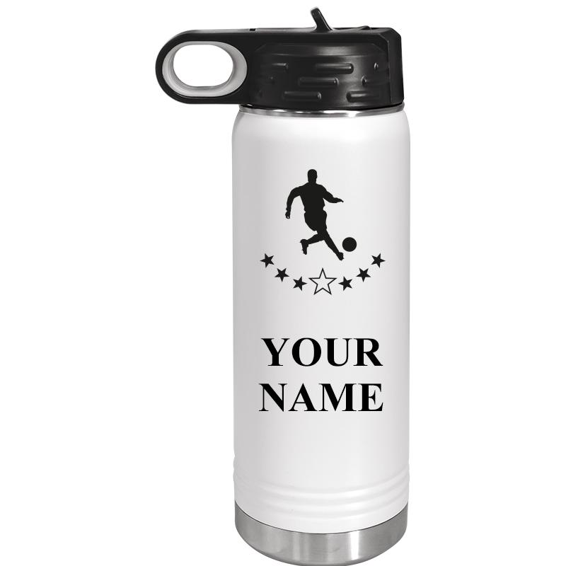WATER BOTTLE 20OZ WHITE