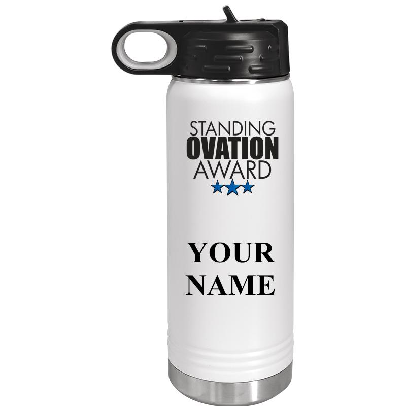 WATER BOTTLE 20OZ WHITE