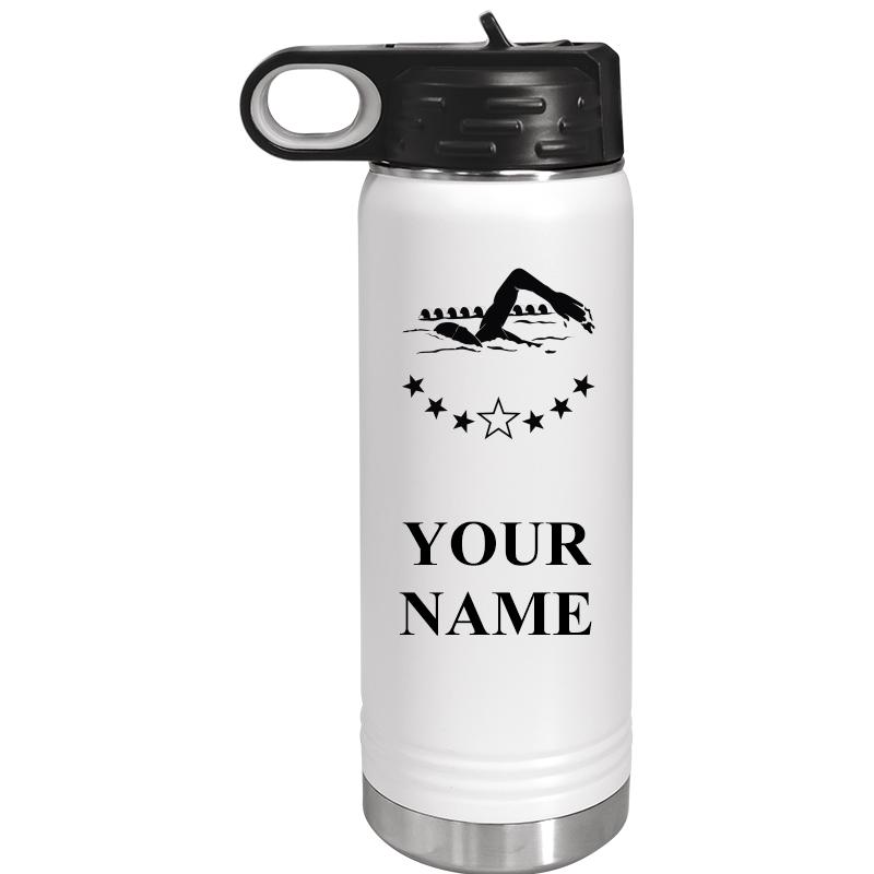 WATER BOTTLE 20OZ WHITE