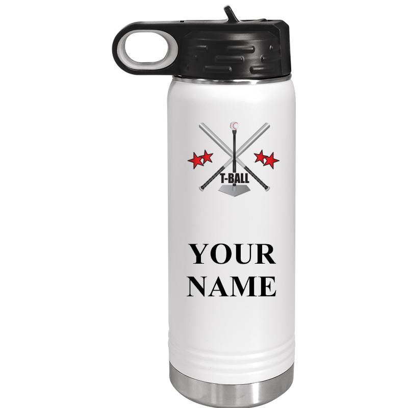 WATER BOTTLE 20OZ WHITE