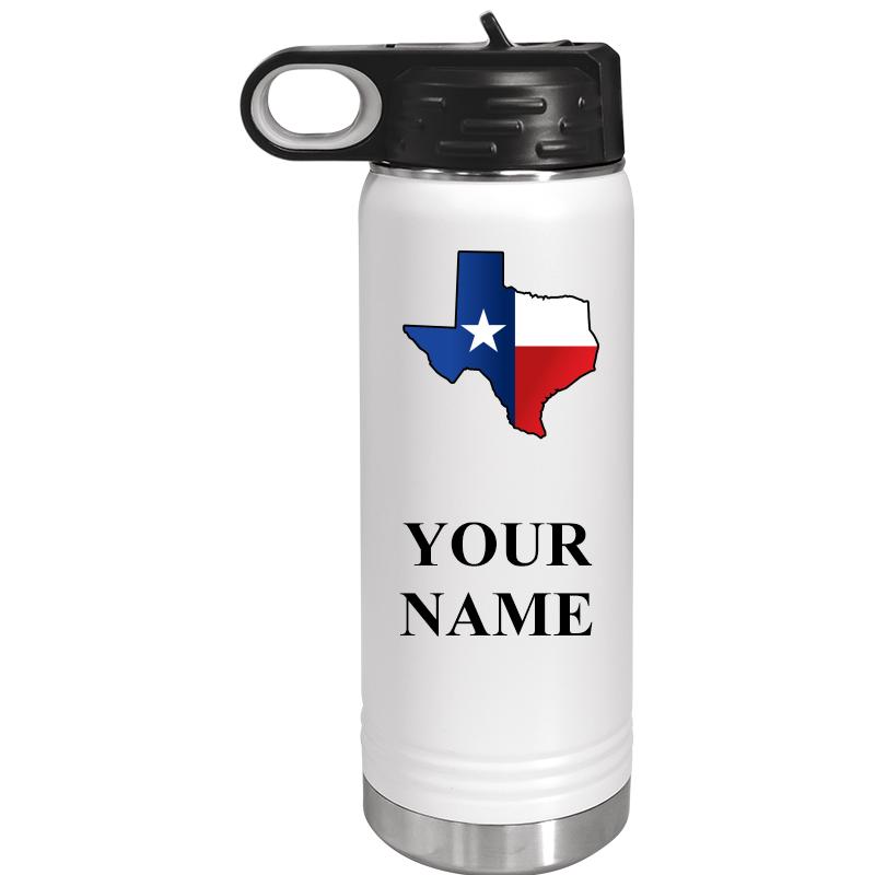 WATER BOTTLE 20OZ WHITE