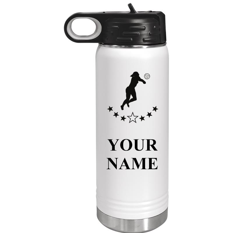 WATER BOTTLE 20OZ WHITE