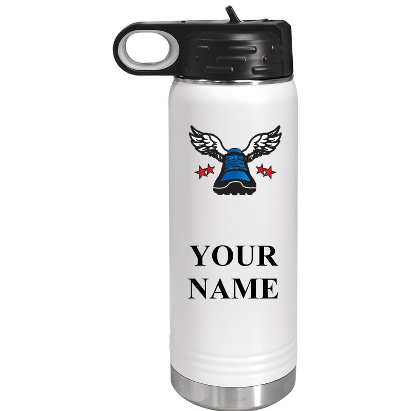 WATER BOTTLE 20OZ WHITE