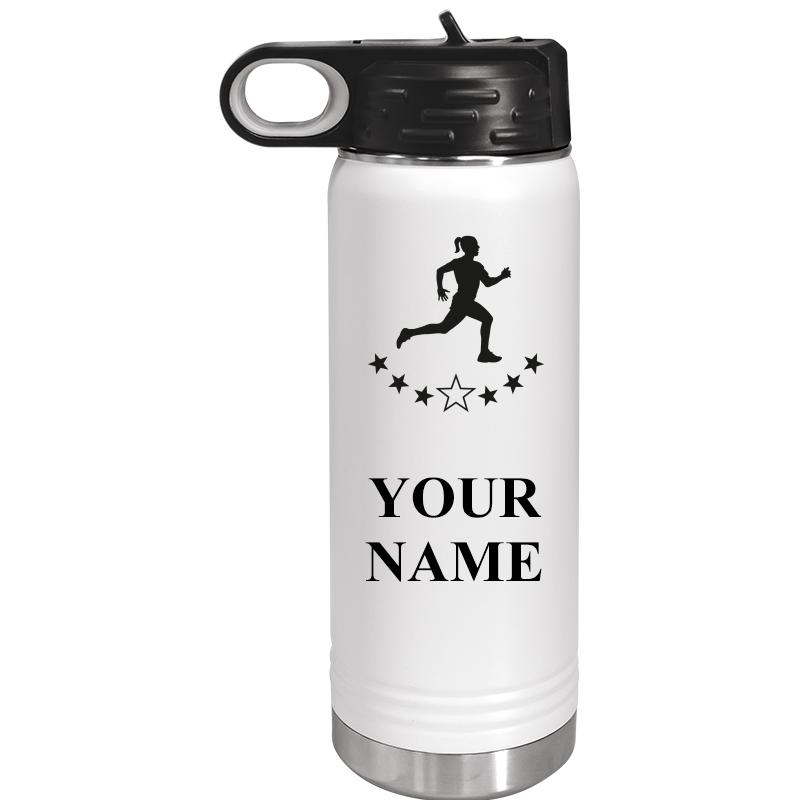 WATER BOTTLE 20OZ WHITE