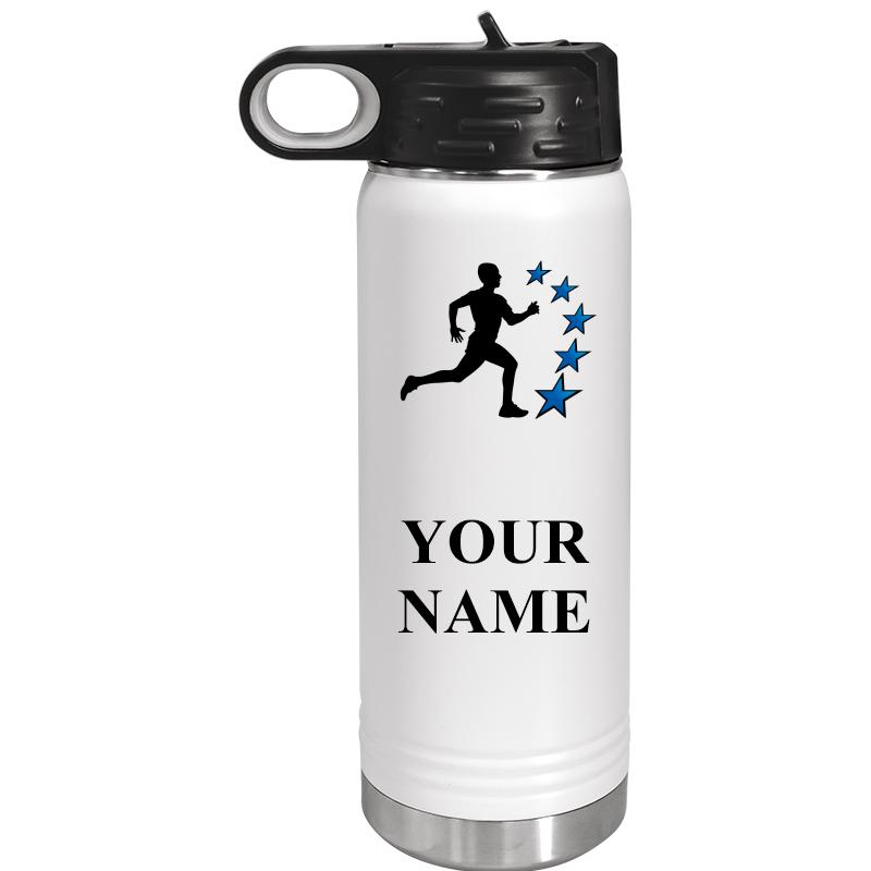 WATER BOTTLE 20OZ WHITE