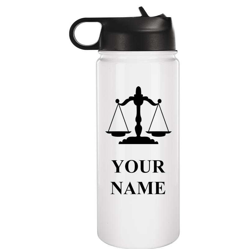 WATER BOTTLE 20OZ WHITE