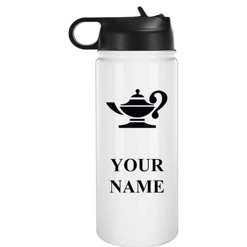 WATER BOTTLE 20OZ WHITE