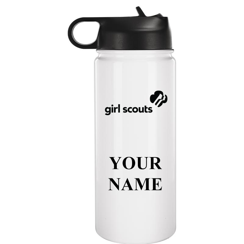 WATER BOTTLE 20OZ WHITE