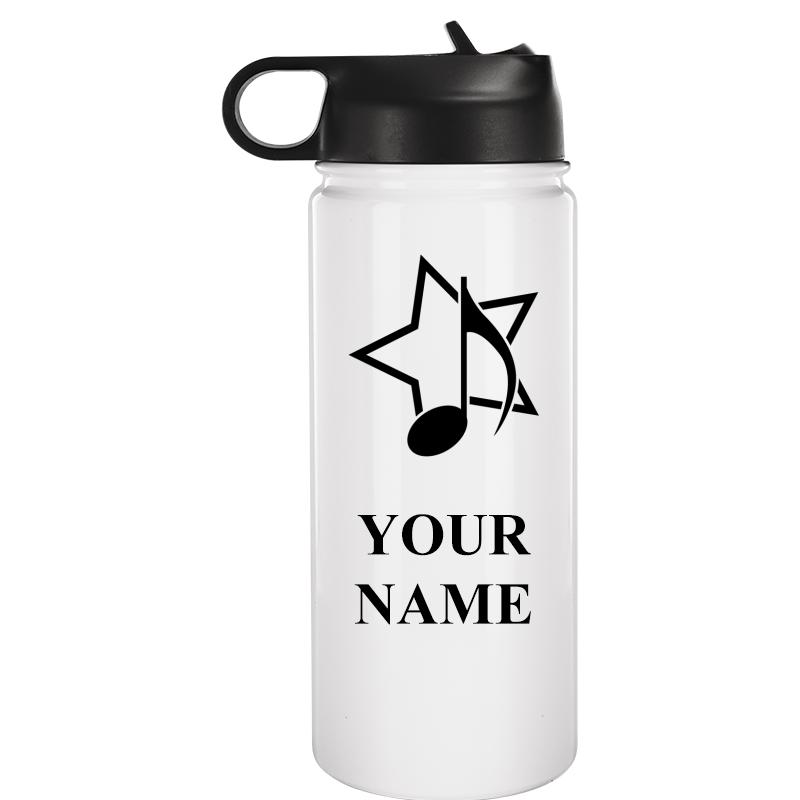 WATER BOTTLE 20OZ WHITE