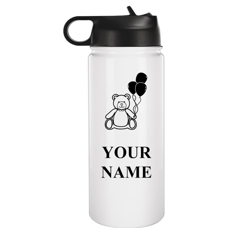 WATER BOTTLE 20OZ WHITE
