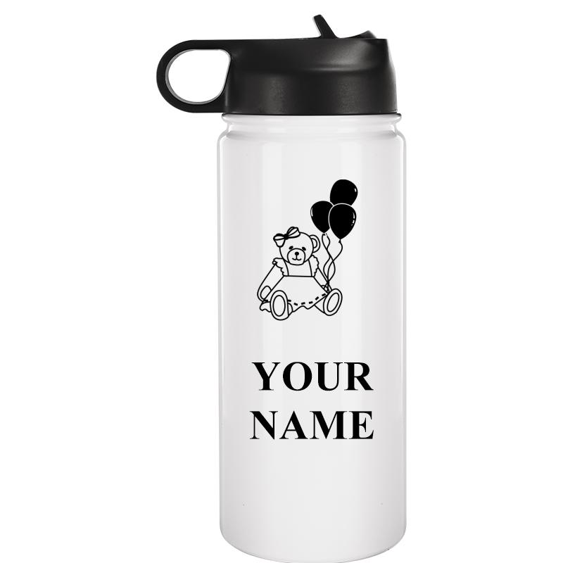 WATER BOTTLE 20OZ WHITE