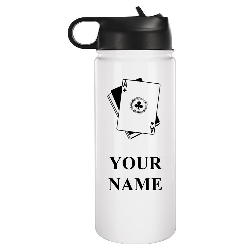 WATER BOTTLE 20OZ WHITE