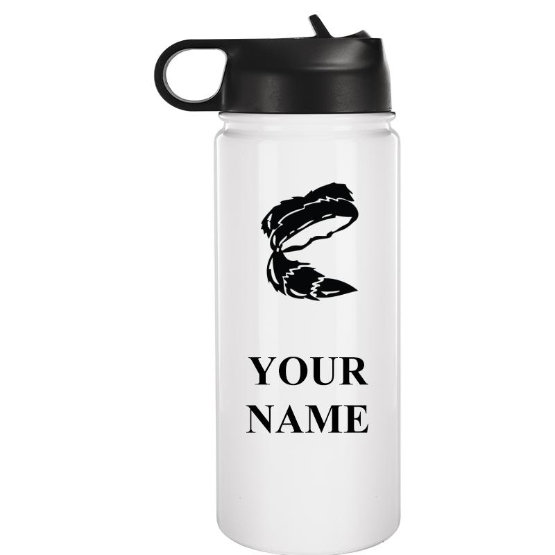 WATER BOTTLE 20OZ WHITE