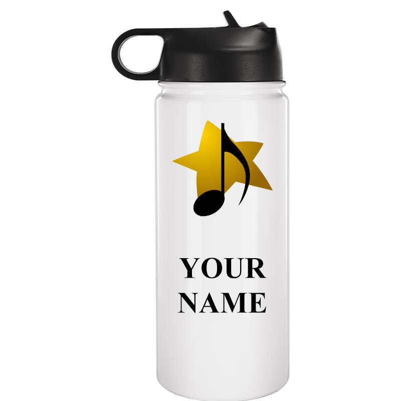 WATER BOTTLE 20OZ WHITE