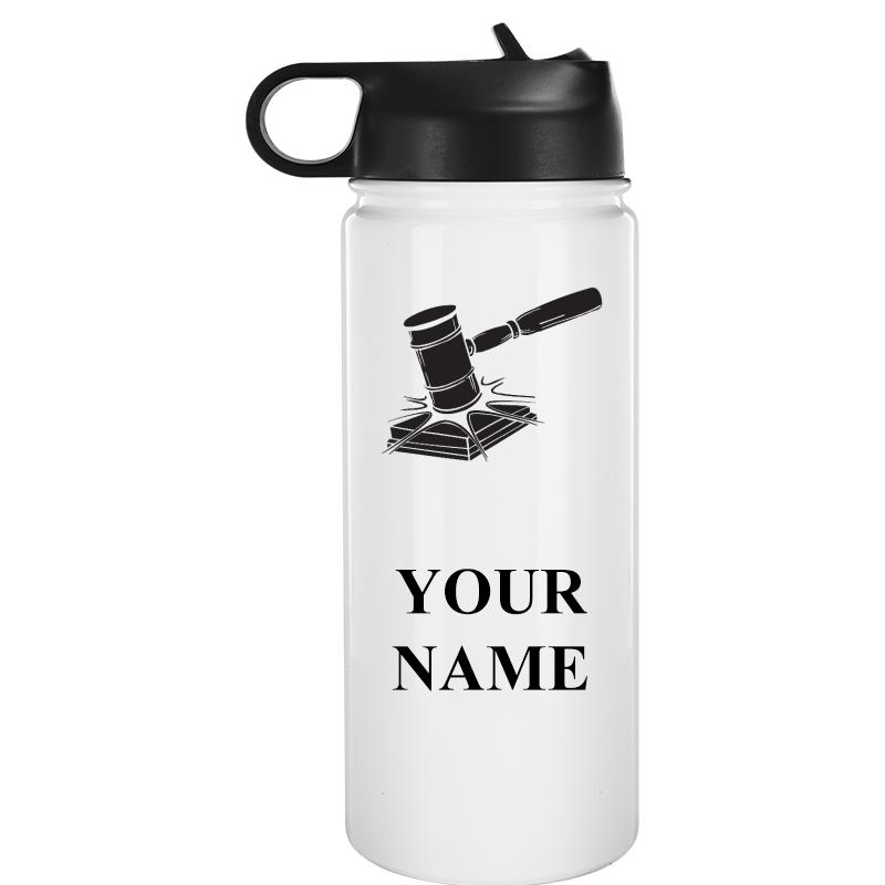 WATER BOTTLE 20OZ WHITE