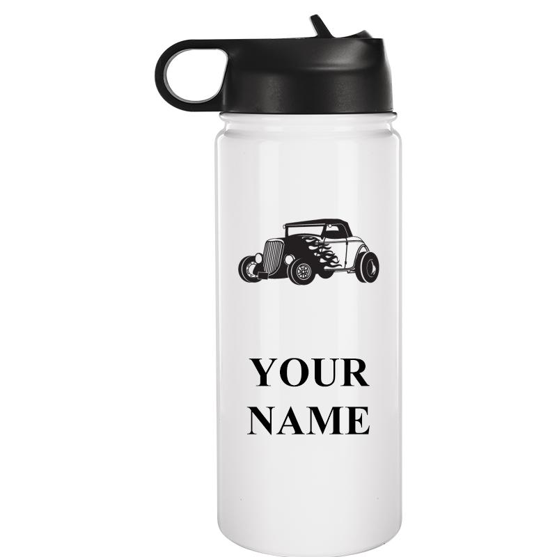 WATER BOTTLE 20OZ WHITE