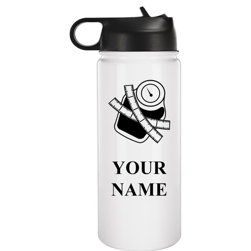 WATER BOTTLE 20OZ WHITE