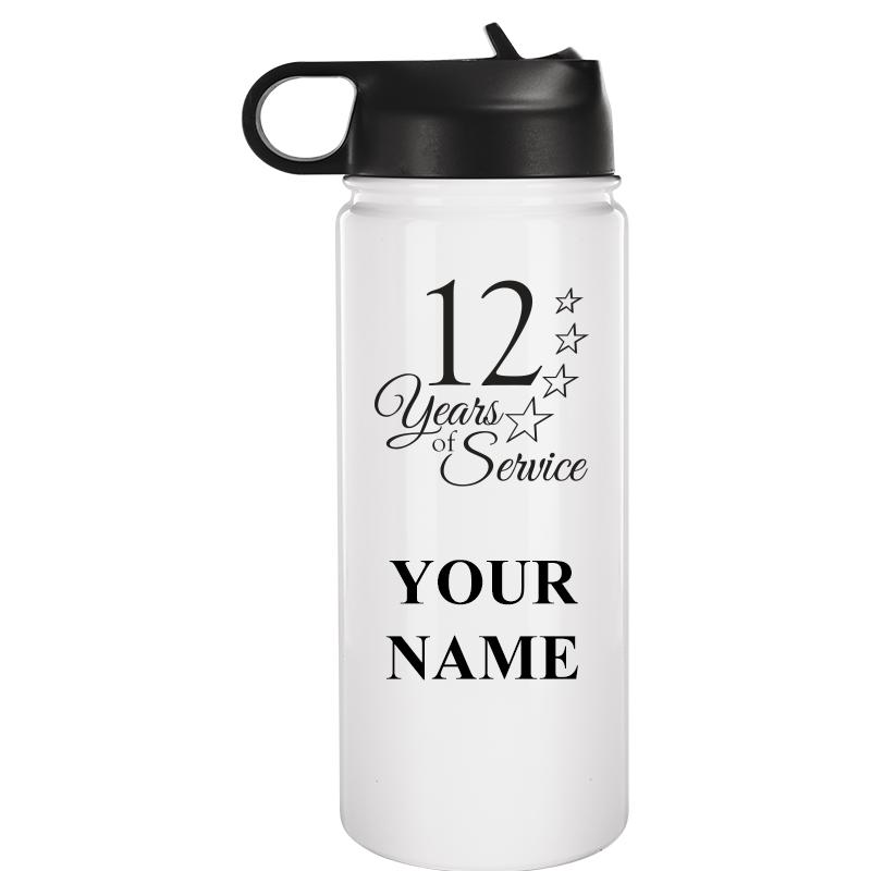 WATER BOTTLE 20OZ WHITE