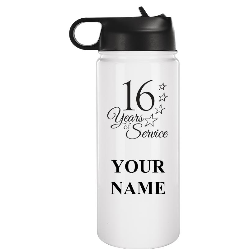 WATER BOTTLE 20OZ WHITE