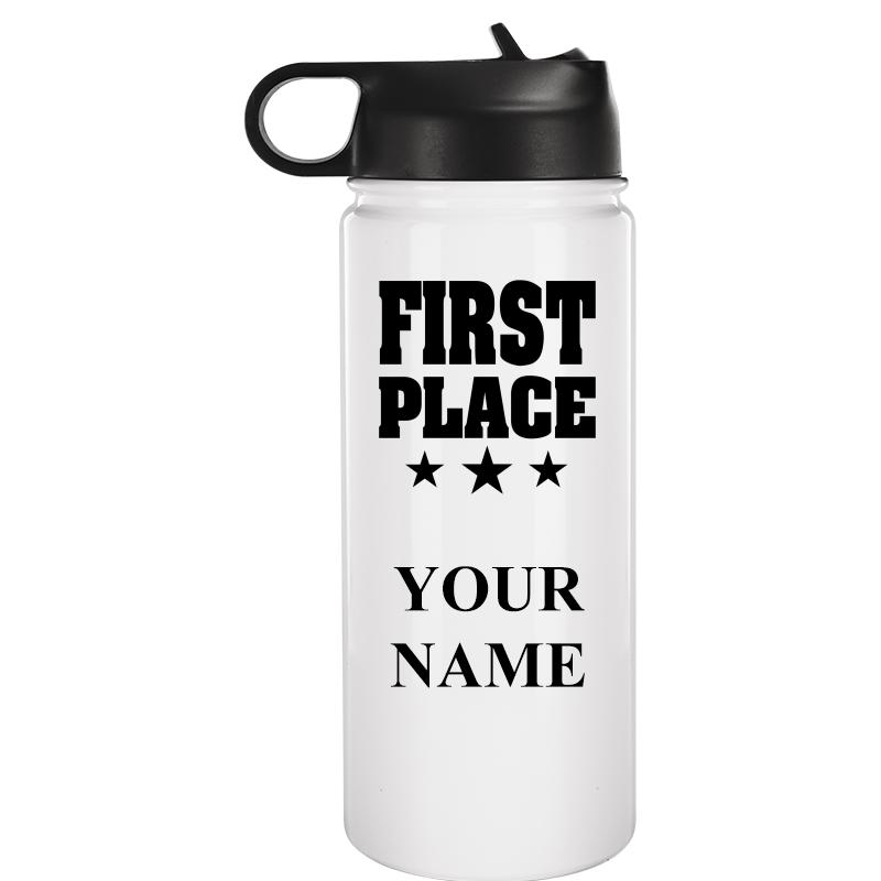 WATER BOTTLE 20OZ WHITE