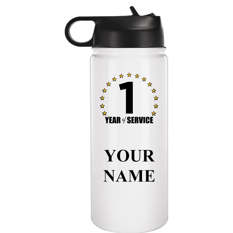 WATER BOTTLE 20OZ WHITE