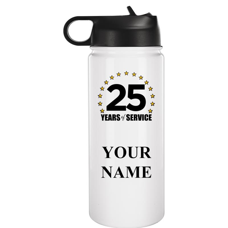 WATER BOTTLE 20OZ WHITE