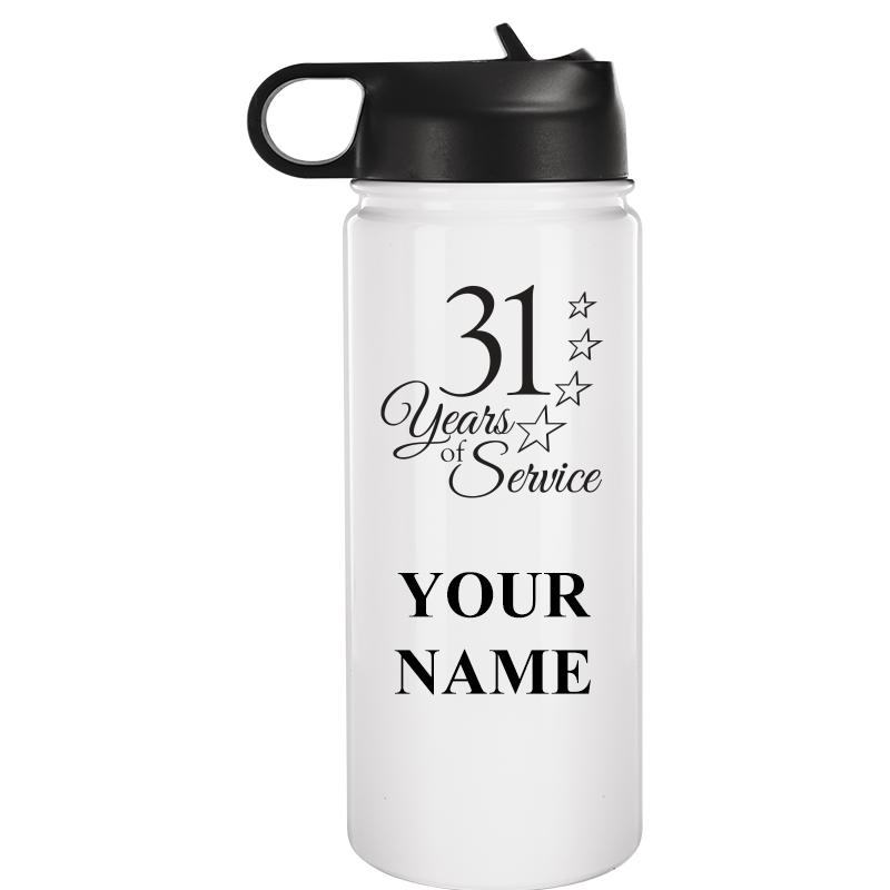 WATER BOTTLE 20OZ WHITE
