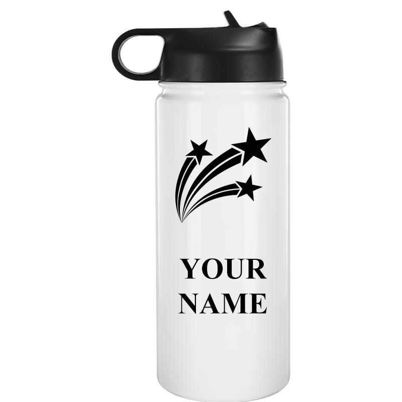 WATER BOTTLE 20OZ WHITE