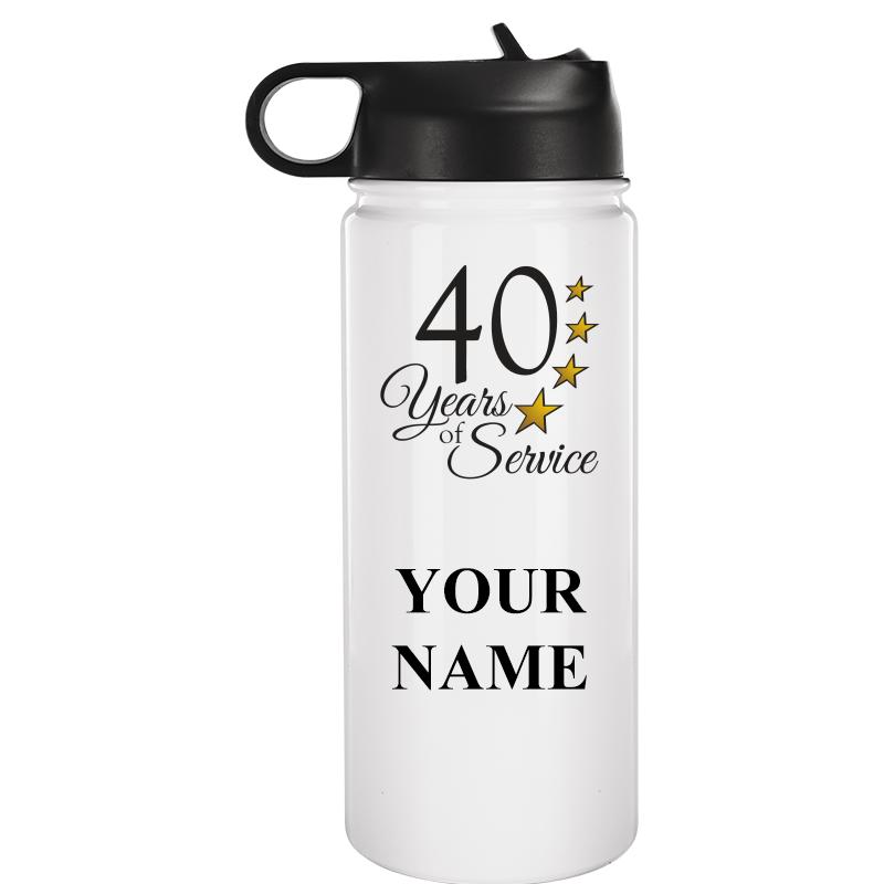 WATER BOTTLE 20OZ WHITE