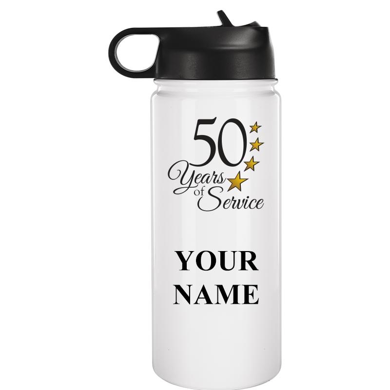 WATER BOTTLE 20OZ WHITE