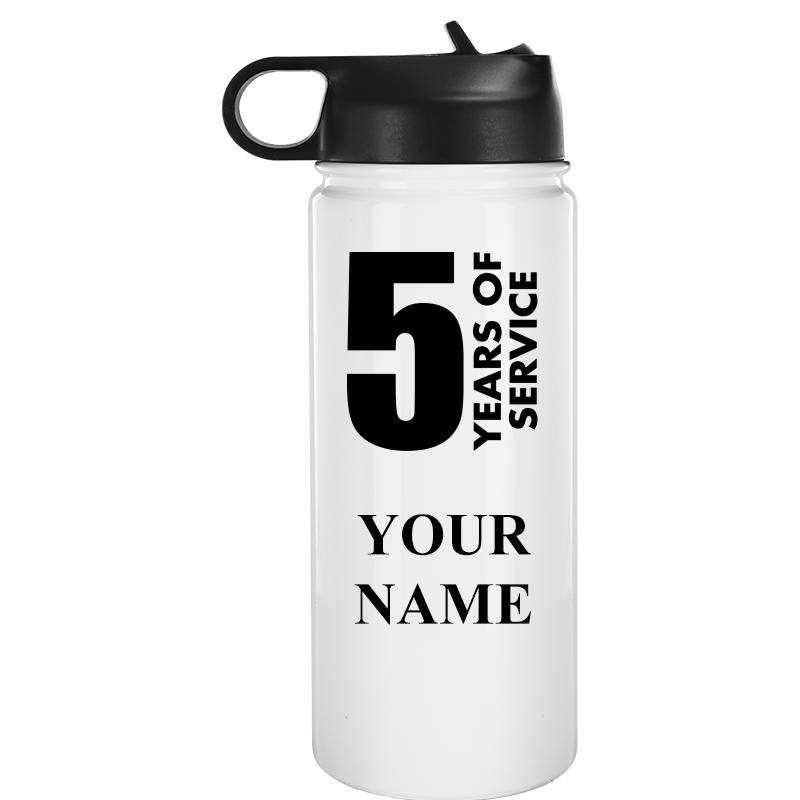 WATER BOTTLE 20OZ WHITE