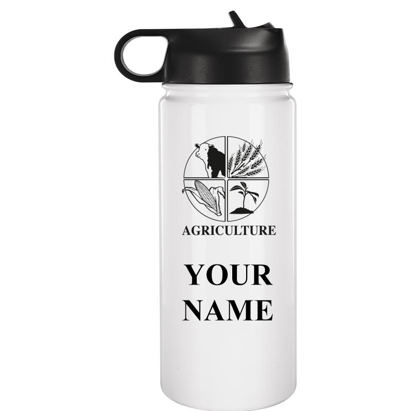 WATER BOTTLE 20OZ WHITE