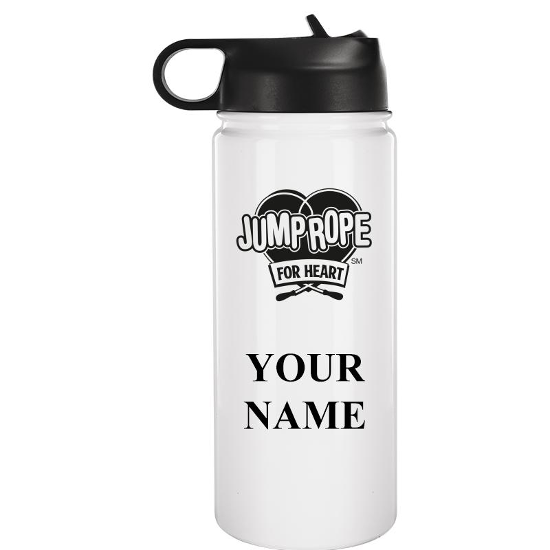 WATER BOTTLE 20OZ WHITE